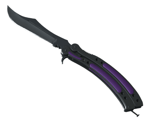 ★ Butterfly Knife | Ultraviolet (Battle-Scarred)