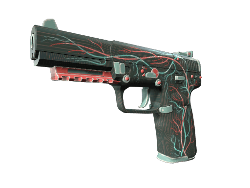 Five-SeveN | Capillary (Battle-Scarred)