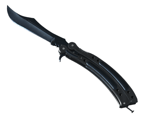 ★ Butterfly Knife | Blue Steel (Battle-Scarred)
