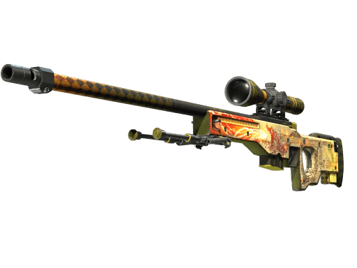 AWP | Dragon Lore (Well-Worn)