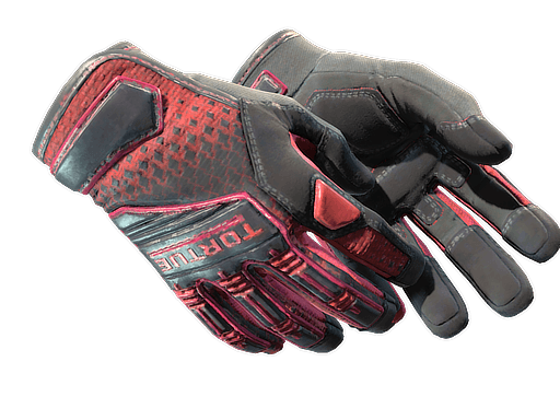 ★ Specialist Gloves | Crimson Kimono (Battle-Scarred)