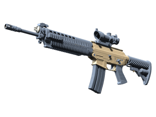 SG 553 | Tornado (Field-Tested)