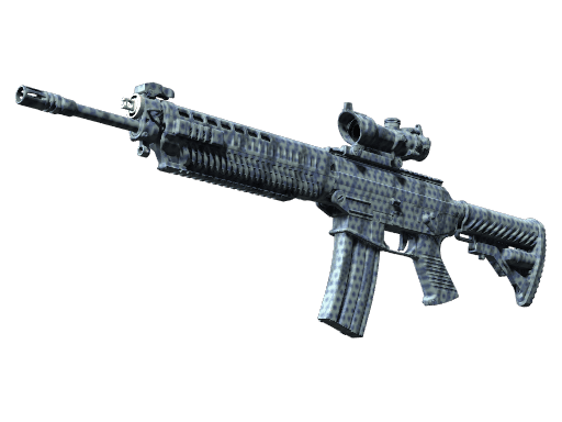 SG 553 | Waves Perforated (Field-Tested)