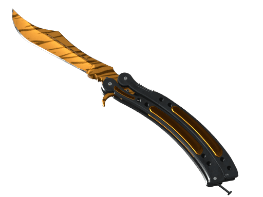 ★ Butterfly Knife | Tiger Tooth (Factory New)