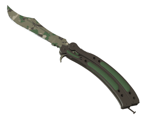 ★ Butterfly Knife | Forest DDPAT (Battle-Scarred)
