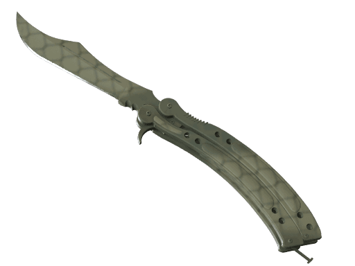 ★ Butterfly Knife | Safari Mesh (Well-Worn)