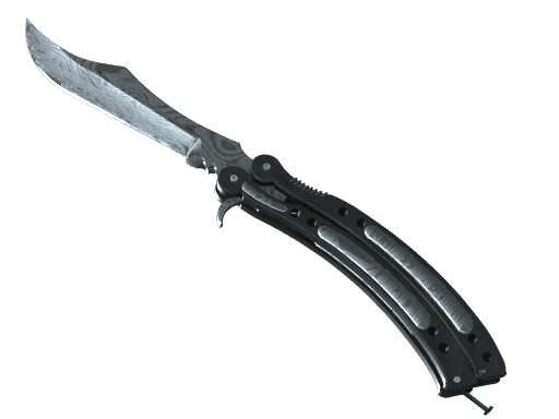 ★ Butterfly Knife | Damascus Steel (Battle-Scarred)