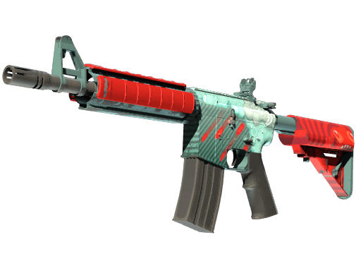 M4A4 | Bullet Rain (Battle-Scarred)