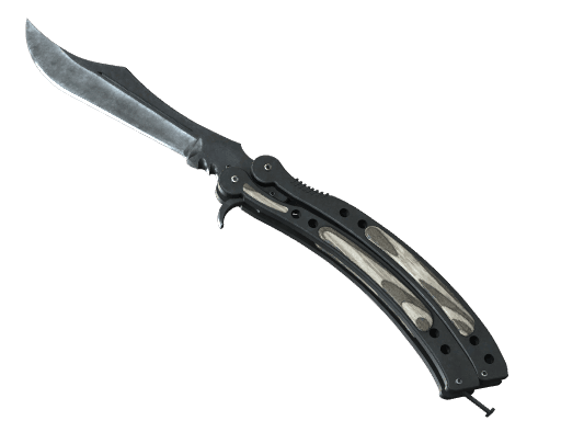 ★ Butterfly Knife | Black Laminate (Field-Tested)