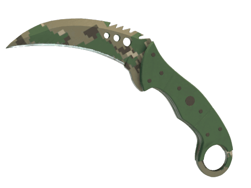 ★ Talon Knife | Forest DDPAT (Well-Worn)
